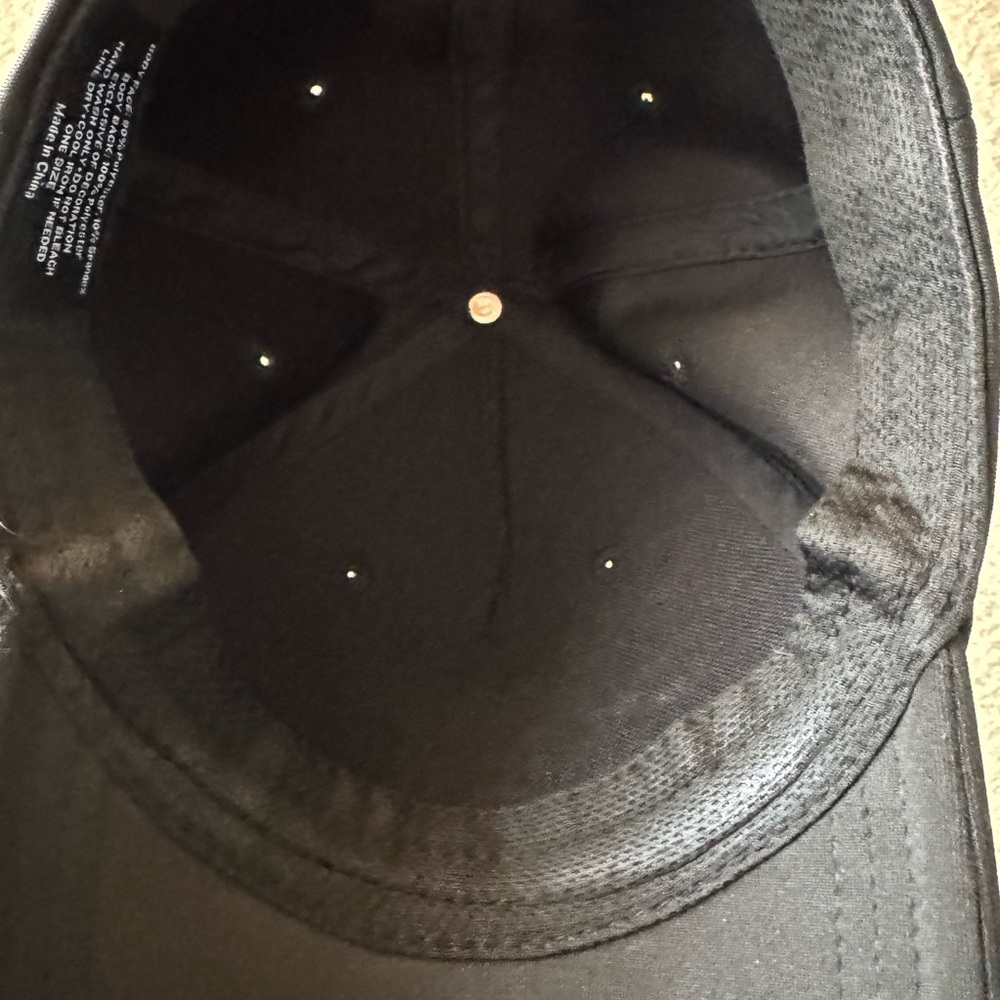 Peloton Structured Black Baseball Cap - image 7